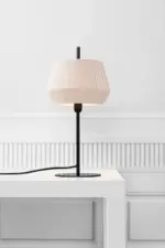 DICTE Table E14 Table Beige Textile, Metal Nordlux – 1-NR2112405009