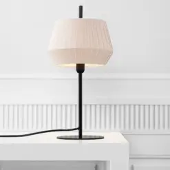 DICTE Table E14 Table Beige Textile, Metal Nordlux – 1-NR2112405009