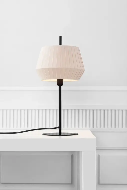 DICTE Table E14 Table Beige Textile, Metal Nordlux – 1-NR2112405009