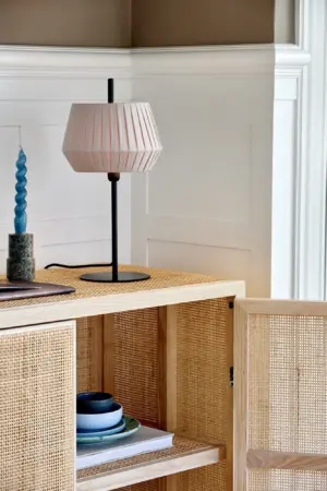 DICTE Table E14 Table Beige Textile, Metal Nordlux – 1-NR2112405009