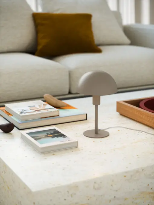 Ellen Mini | Table lamp | Light brown – 1-NR2213745009