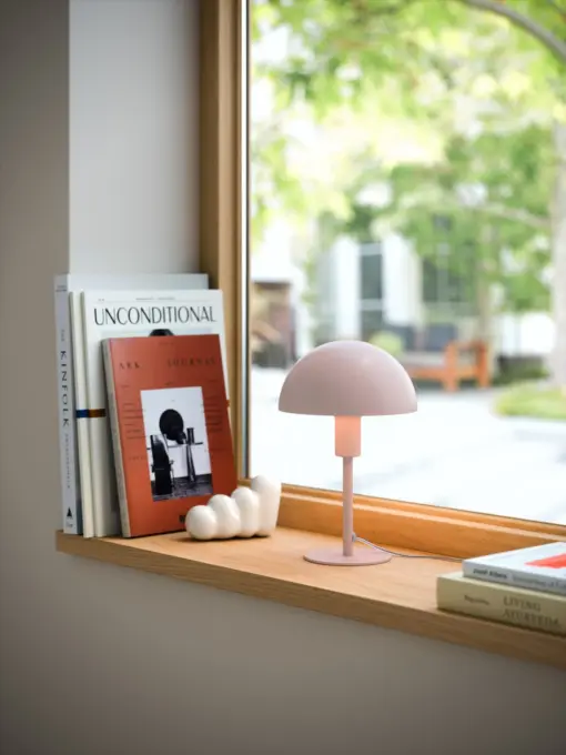 Ellen Mini | Table lamp | Dusty rose – 1-NR2213745057