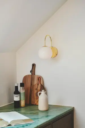 Franca | Wall light | Brass – 1-NR2312561035