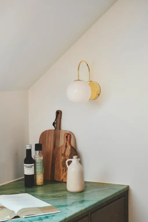 Franca | Wall light | Brass – 1-NR2312561035