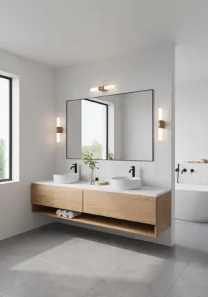 Helva Double Basic | Wall light | Wood Foil – 1-NR2015311004