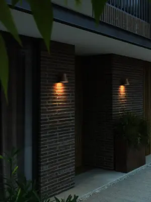 Kyklop Cone | Wall light | Rusty – 1-NR2318071009