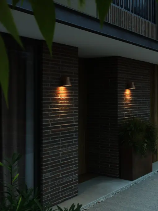 Kyklop Cone | Wall light | Rusty – 1-NR2318071009