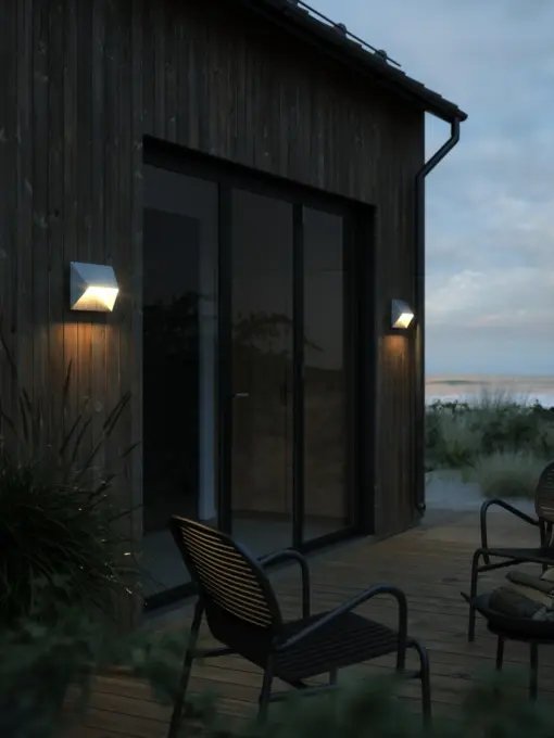 Pontio 27 | Wall light | Galvanized – 1-NR2218191031