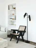 Rochelle | Floor lamp | Black – 1-NR2320314003