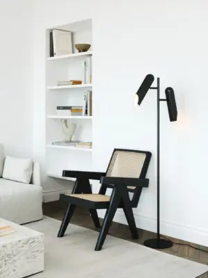 Rochelle | Floor lamp | Black – 1-NR2320314003