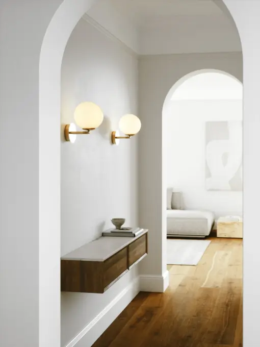 Shapes | Wall light | Brass – 1-NR2320321035