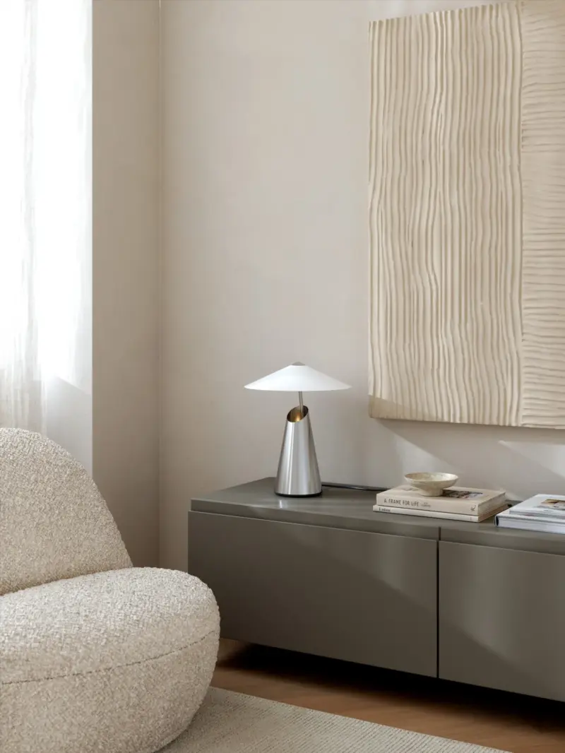 Taido | Table lamp | Chrome – 1-NR2320375033