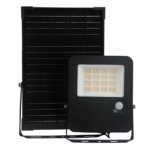 Ηλιακός Προβολέας LED 15W Dimmable CCT 1900lm με Φωτοβολταικό Πάνελ Τηλεχειριστήριο Ανιχνευτή Κίνησης IP65  Μαύρος ACA – NOREL15CCT (Αντιγραφή)