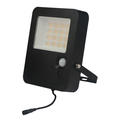 Ηλιακός Προβολέας LED 32W Dimmable CCT 1900lm με Φωτοβολταικό Πάνελ Τηλεχειριστήριο Ανιχνευτή Κίνησης IP65  Μαύρος ACA – NOREL32CCT