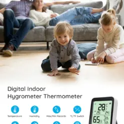 Smart Bluetooth Ψηφιακό Θερμόμετρο Υγρόμετρο H5075 Govee 1.SH.01.G034