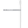 RIVACASE PS6000 Flat USB 2.0 to micro USB Cable 1.2m ΛΕΥΚΟ – 2-DVPS6000WT12
