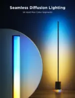 Smart Wi-Fi LED RGBICWW Φωτιστικό Δαπέδου Μαύρο με Ηχέιο H6079 Govee 1.SH.01.G066