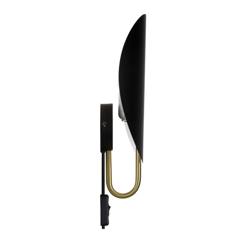 Spargo | Wall light | Black/Brass – 1-NR2320361003