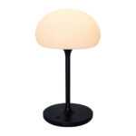 Nordlux Sponge On A Stick Black – Φορητή Επαναφορτιζόμενη LED Λάμπα Black IP44 4.8W 2700K Dimmable