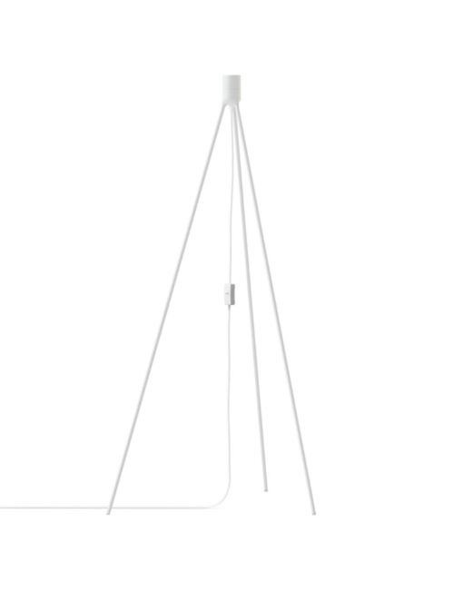 Floor tripod matt white H 109 cm – 1-UM4015