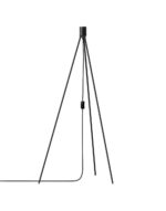 Floor tripod matt black H 109 cm – 1-UM4016