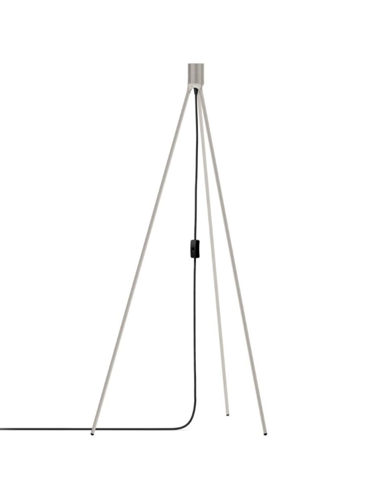 Floor tripod brushed steel 109 cm – 1-UM4195