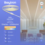 Ταινία led cob 12w/m 1250lm/m 220V IP65 3000k – BS02-00710
