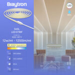 Ταινία led cob 12w/m 1250lm/m 220V IP65 4000k – BS02-00711