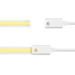 Ταινία led cob 12w/m 1250lm/m 220V IP65 3000k – BS02-00710