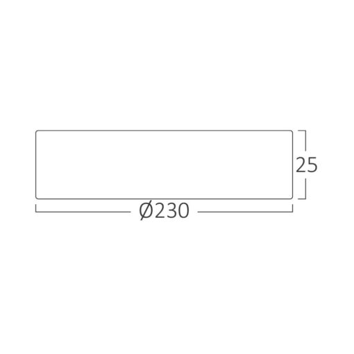 Πλαφονιέρα “Jade” slim 20W CCT Ø23 – BP07-00287