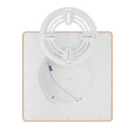 Πλαφονιέρα “Jade” slim 20W CCT Ξύλο 23×23 – BP07-10287