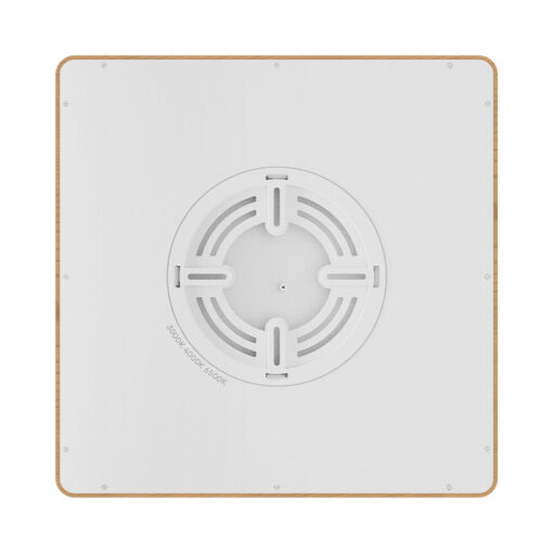 Πλαφονιέρα “Jade” slim 26W CCT Ξύλο 30×30 – BP07-10387