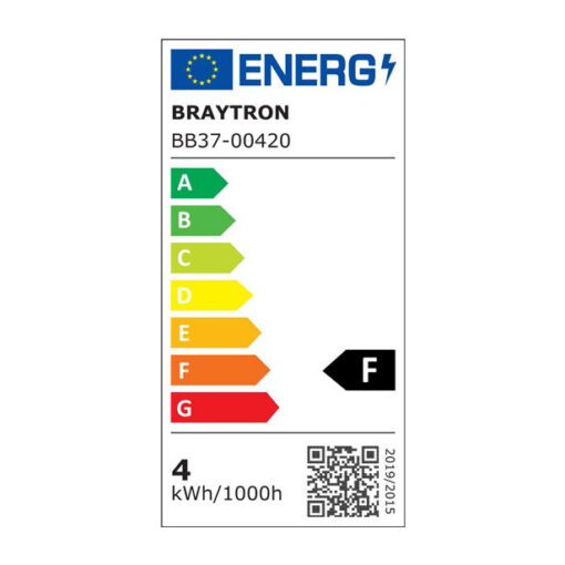 Λάμπα led σφαιρικό filament μελί 4W E27 2200K – BB37-00420