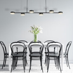 Κρεμαστό Led “Arcana” 48w  5280 lm 3000k Μαύρο – BH18-01301
