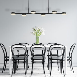 Κρεμαστό Led “Arcana” 48w  5280 lm 3000k Μαύρο – BH18-01301