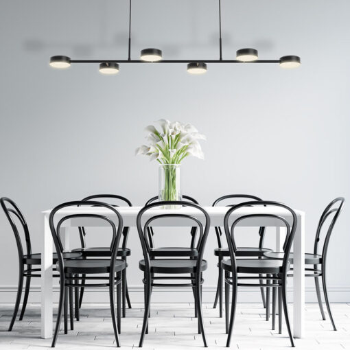 Κρεμαστό Led “Arcana” 48w  5280 lm 3000k Μαύρο – BH18-01301