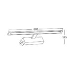 Φωτιστικό καθρέπτου Aria IP44 CCT 12w – BN12-00781