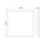 Φωτιστικό Πάνελ LED RC 40W 3CCT 60×60 Λευκό – BP27-46680