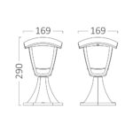 BRY-BERLIN_WL.B-BLC-E27-IP44-WALL LIGHT – BG44-00501
