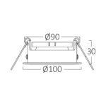BRY-BETA-A-RND-BLC-SPOTLIGHT – BH03-05011