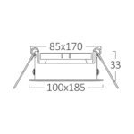 BRY-BETA-A-SQR-2D-BLC-SPOTLIGHT – BH03-05031