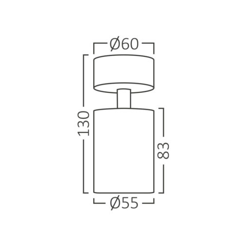 Σποτ Beta Μαύρο/χρυσό – BH04-00806
