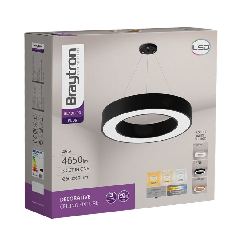 Κρεμαστό Led 45w 4650lm, CCT, 60cm – BH16-06281