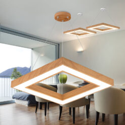 Κρεμαστό Led 45w, CCT με CONTROL 4650lm, 60x60x6cm – BH16-07297