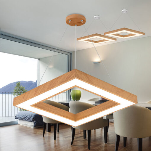 Κρεμαστό Led 45w, CCT με CONTROL 4650lm, 60x60x6cm – BH16-07297