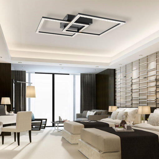 Οροφής led “Crystal” 55w 6050lm CCT με Control – BH17-04891