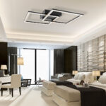 Φωτιστικό Οροφής led “Crystal” 55w 6050lm CCT με Control Λευκό – BH17-04890