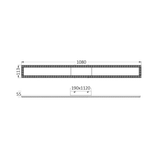 Οροφής led “Crystal” 40w 4400lm CCT με Control – BH17-05091