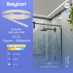 Ταινία led 2835 12w/m 1200lm/m 24V IP54 4000k – BS01-10811