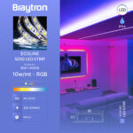 Ταινία led 5050  10 w/mt 220V IP54 RGB – BS01-00508